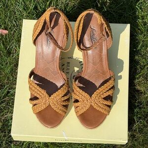 Lucky Brand Women's Brown Woven Sandals